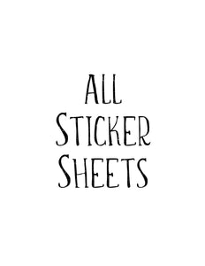 All Sticker Sheets