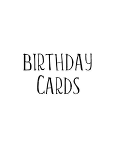 Birthday Cards