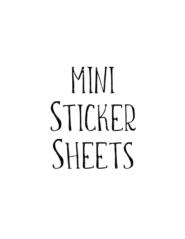 Mini Sticker Sheets