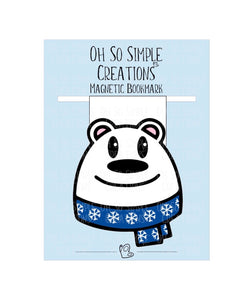 Polar Bear Magnetic Bookmark