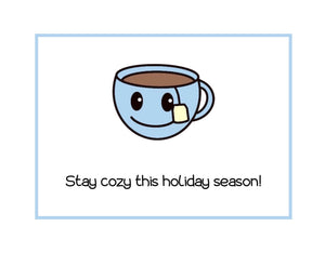 Stay Cozy Mini Greeting Card