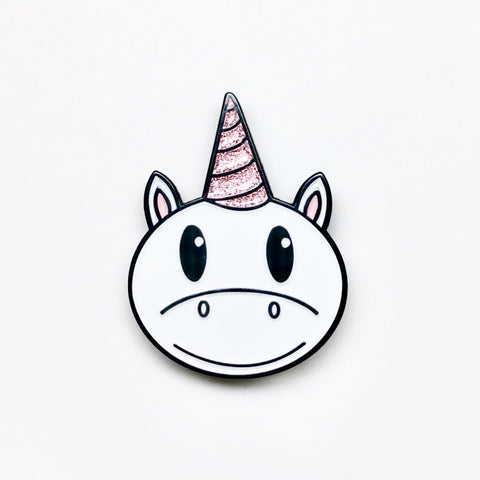 Pink Unicorn Enamel Pin