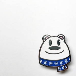 Polar Bear Enamel Pin