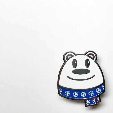 Polar Bear Enamel Pin