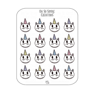 Unicorn Sticker Sheet