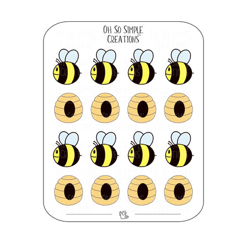 Bumblebee Sticker Sheet