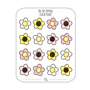 Daisy Sticker Sheet