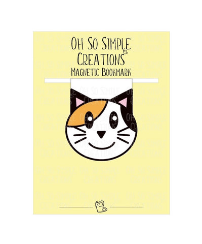 Calico Cat Magnetic Bookmark