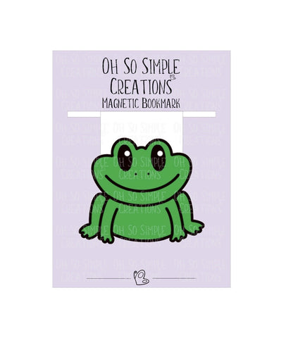 Frog Magnetic Bookmark