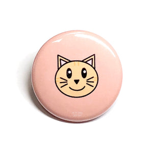 Orange Cat Button