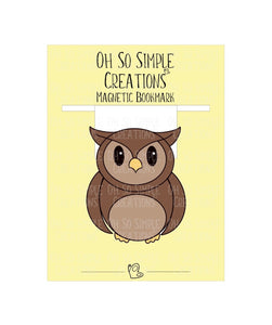 Owl Magnetic Bookmark
