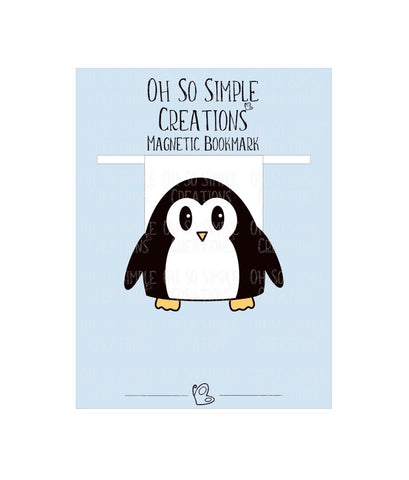 Penguin Magnetic Bookmark