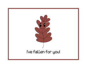 Fallen For You Mini Greeting Card